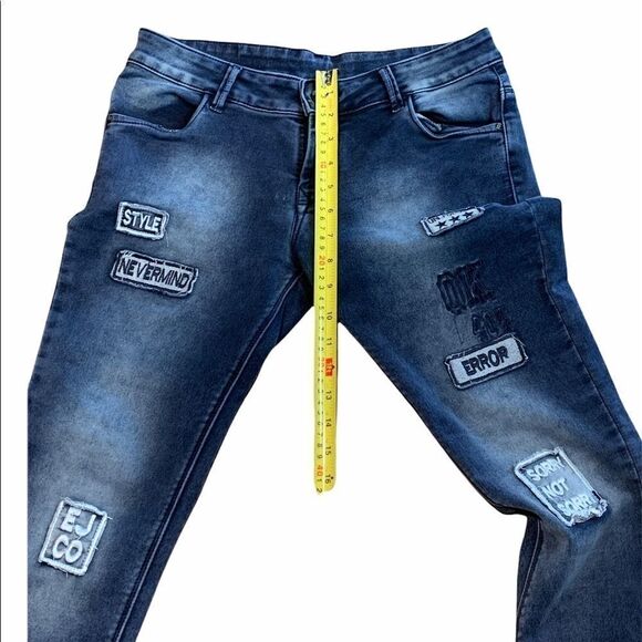 Patches denim jeans - Picture 8 of 11